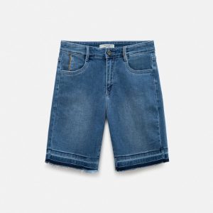 Quần ngố bò trơn